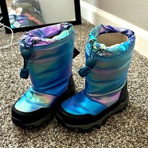 Holographic snow boots (kids)